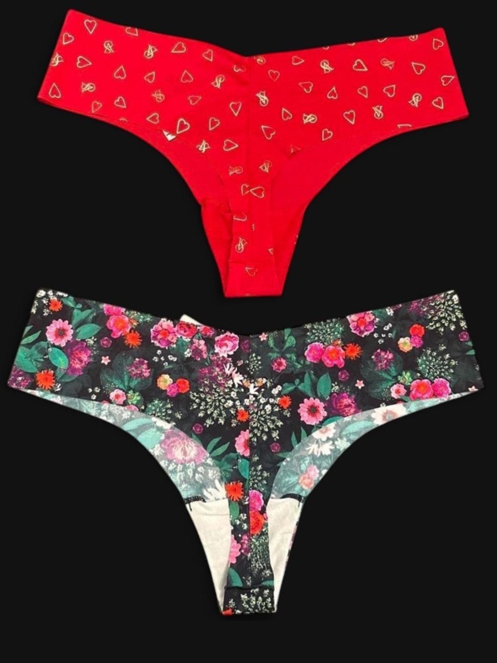 NEVER WORN Victoria Secret 2 Pack Thong (New With Tags) size medium - Picture 4 of 4